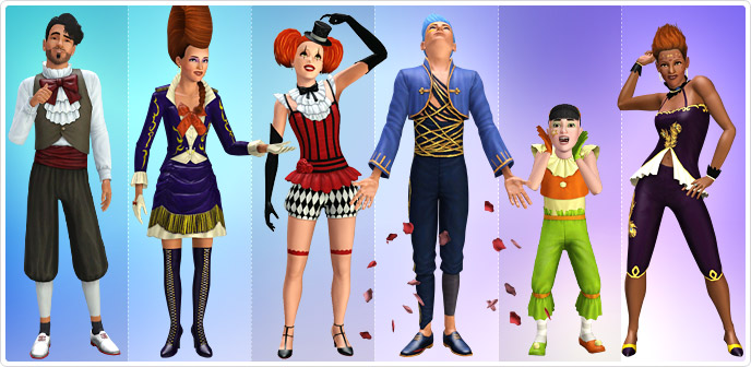 sims 3 clothes and hair