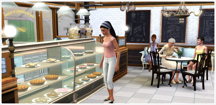 Deliciously Indulgent Bakery Store The Sims™ 3