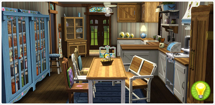 Charmingly simple kitchen collection store the sims⢠3