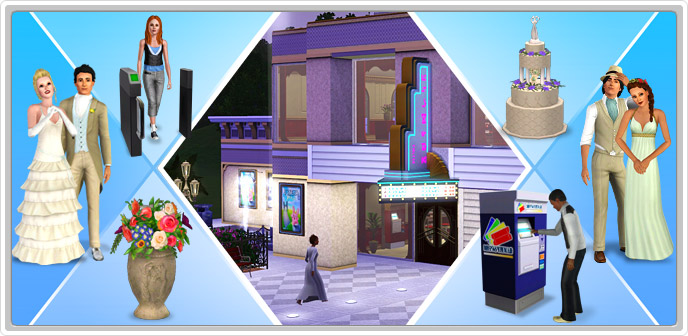 The sims 3 store