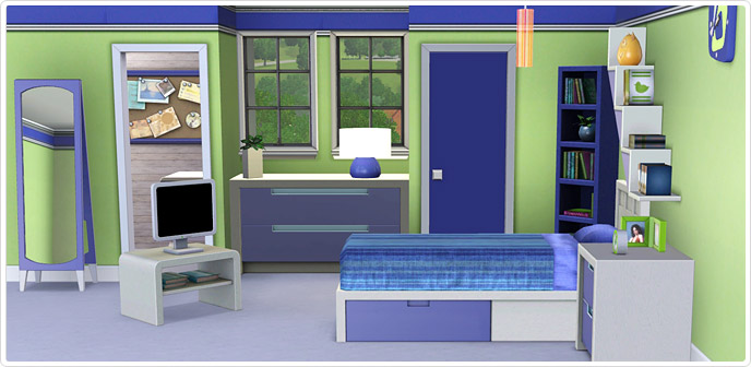 Ultra lounge teens set store the sims⢠3