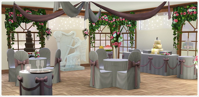 Sims 3 Birthday Party Set Up