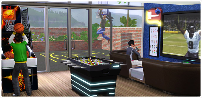 Buzzer Beater Free Throw Machine - Store - The Sims™ 3