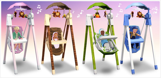 Deluxe best sale baby swing