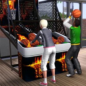 Buzzer Beater Free Throw Machine - Store - The Sims™ 3