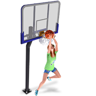 Basketball hoop rim