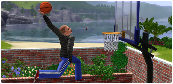 Rim rockin basketball hoop free sims 3