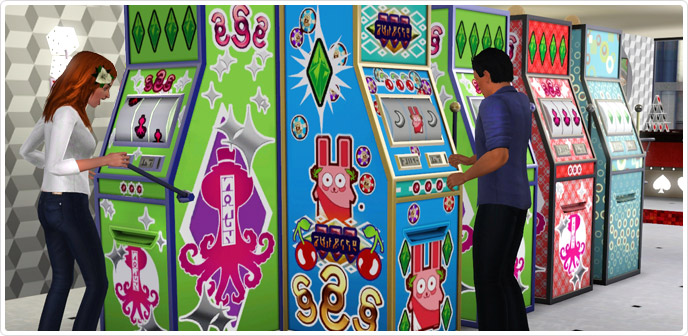 Sims Slots Machines