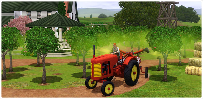 Трактор "Дедушкина Роща" - Store - The Sims™ 3