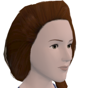 Over The Shoulder Braid - Store - The Sims™ 3